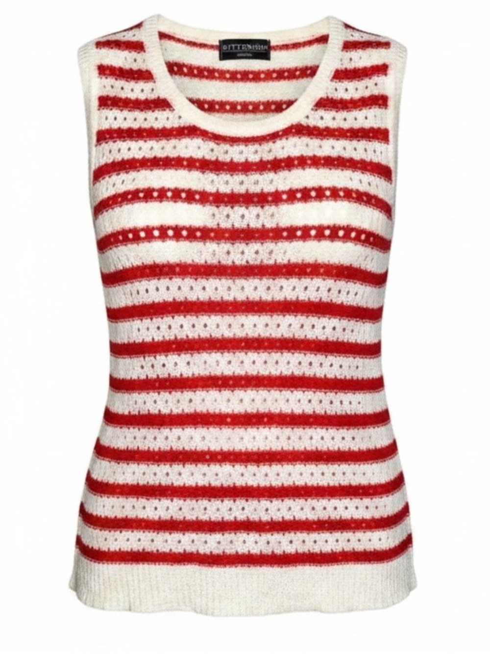 Stripped red and white shirt perfect for 4th of July! Breezy and so comfortable